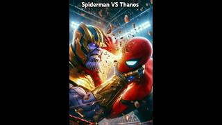 🕷️SpiderMan VS Thanos💥 SpiderMan Thanosshorts spiderman thanos brawlstars marvel superman [upl. by Anairda]