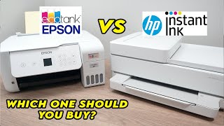 Epson EcoTank VS HP Instant Ink  Which one Should You Buy [upl. by Lamrert823]