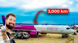 WIZZ AIR  5 hrs on Europe’s Cheapest Airline [upl. by Garfield]