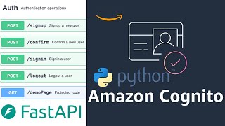 FastAPI amp AWS Cognito User Authentication Implementation [upl. by Alakam]