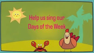 Days of the Week Song  The Singing Walrus [upl. by Paxton225]