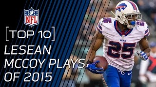 Top 10 LeSean McCoy Plays of 2015  TopTenTuesdays  NFL [upl. by Hanimay]