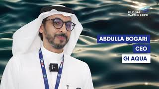 Exhibitor Interview Abdullah Bogari CEO GI Aqua Tech [upl. by Aile612]