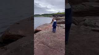 Ben Caught A Cod On The Rocks Of Newfoundland [upl. by Esme295]