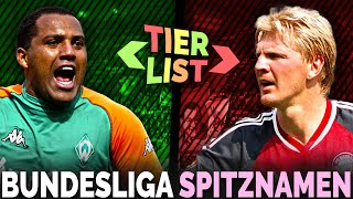 Wir ranken die Spitznamen der Bundesliga Calcio Berlin TIERLIST [upl. by Reinert814]