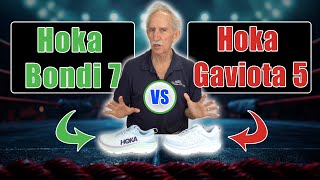 Hoka Bondi 7 Vs Hoka Gaviota 5 [upl. by Nageem12]