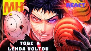 tipo tobi 2 😝 Naruto máscara Na cara REACT MHRAP [upl. by Rahas302]