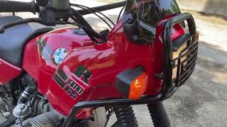 1991 BMW R100GS Walk Around [upl. by Emaj996]