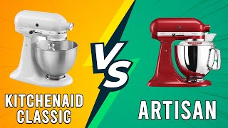 KitchenAid Classic vs Artisan – Key Differences You Need To Know Which One Is Best [upl. by Ethelred]