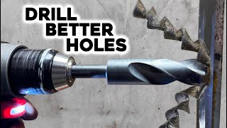 How To Drill Better Holes In Metal [upl. by Giustina]