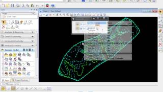 Import Terrain Model to InRoads SS3 from Existing DTM [upl. by Gaye]