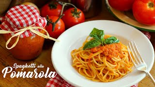 Spaghetti alla Pomarola Receta Tradicional Italiana Paso a Paso [upl. by Suivatal]