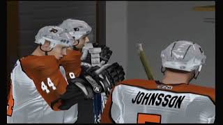 Flyers vs Maple leafs Franchise game 3 NHL 2K6 [upl. by Lenhart]