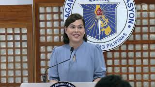 Sara Duterte resigns as DepEd secretary holds press conference [upl. by Wandis]