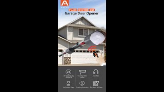 How to Install AAVAQ SSX Garage Door Opener garagedooropener garagedoormotor garagedoorrepair [upl. by Notfa]