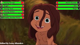 Tarzan 2 2005 Final Battle with healthbars 12 [upl. by Carrie]