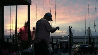 Fall Fishing On The Kure Beach Pier  Contax Zeiss 50mm f14  Sony FX3 [upl. by Gates]