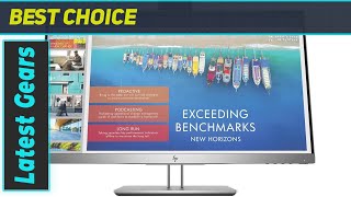 HP Business E243d 238quot LED LCD Monitor Review  Full HD Webcam and Docking Capabilities [upl. by Cheyney]