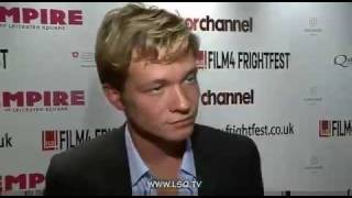 Ed Speleers Interview  A Lonely Place To Die Premierem4v [upl. by Inot491]