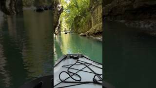 Amazing Canoeing in marvelous Martvili Canyon in Martivili Georgia [upl. by Licna]