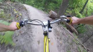 Mountain Biking Lake Charleston Il [upl. by Alleul]