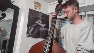 Tricotism  Oscar Pettiford Solo Bass [upl. by Nage]