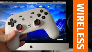 How to Get Stadia Controller to Work on Mac Wirelessly  Google Stadia  MacBook iMac Mac mini [upl. by Silra]