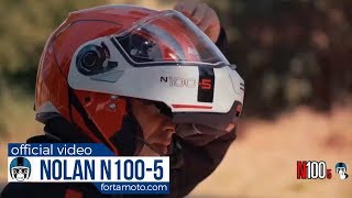 NOLAN N1005 motorcycle helmet  Official video ITA  FortaMotocom [upl. by Ytissac149]