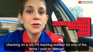 What to Do Mercari Shipping Problem Buyer Reported Item Not Delivered USPS Tracking Number Shows [upl. by Draillih]