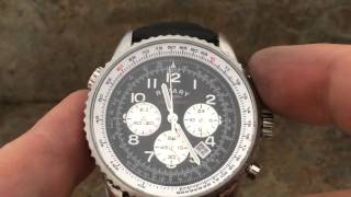 Rotary Chronograph Watch ReSet  Expert Watch Repair at Repairs By Post [upl. by Lilac]