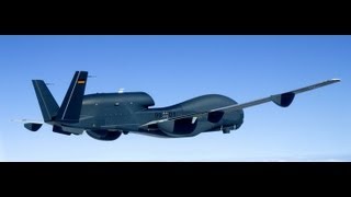 Global Hawk Drone RQ4 Northrop Grumman [upl. by Bergen]