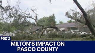 Hurricane Miltons impact on Pasco County [upl. by Llovera]