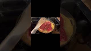 Frying Striploin steak [upl. by Areval36]