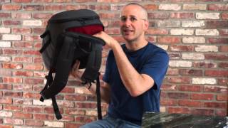 Lowepro Transit Backpack 350 AW Video Review [upl. by Meakem]