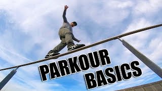 Parkour lernen  Anfänger  Basics Tutorial  Balancieren  deutsch [upl. by Berlyn]