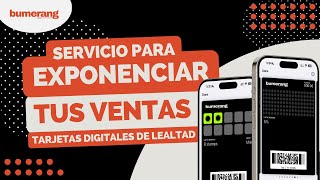 Servicio para Exponenciar Ventas en tu Agencia Tarjetas Digitales de Lealtad [upl. by Anirav]