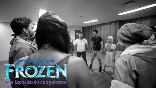 FROZEN versão 2  Extras  2016  Abertura excluída do DVD  CIA Rindo à toa [upl. by Aikat619]