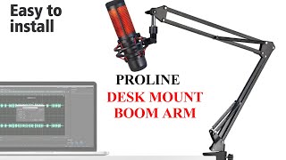 PROLINE DESK MOUNT BOOM ARM [upl. by Krystal206]