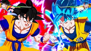 DRAGON BALL Sparking ZERO  New Goku Base  SSB Gameplay All Forms amp Complete Moveset [upl. by Annaerb]