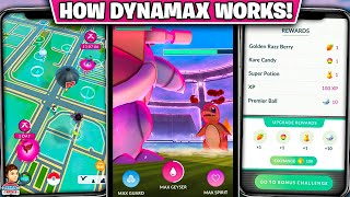 How Dynamax Works in Pokémon GO Details Released [upl. by Kiyohara]