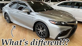 WOW 2022 Toyota Camry SE upgrade HYBRID review [upl. by Asilehs]