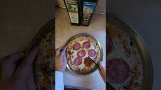 Newmans Own Italian Salami Pizza Review foodlover pizzalover newmans [upl. by Hsilgne]