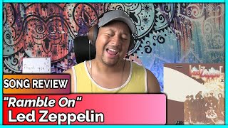 Led Zeppelin Ramble On REACTION amp REVIEW [upl. by Khorma871]