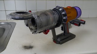 How To Clean And Maintain The Dyson V12 Cordless Vacuum [upl. by Aileme]