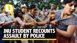 Heard Them Say ‘Kapde Phaado’ JNU Student Sheena Thakur Recounts Police Assault [upl. by Sdlonyer]