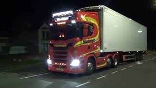 Irish Trucks off Cairnryan Ferries Friday night action [upl. by Marrissa]