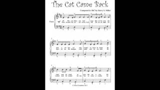 The Cat Came Back  Dr Demento  Garrison Keillor and Frederica Von Stade [upl. by Robinson]