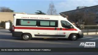 03012020  NEONATO SCOSSO MERCOLEDI I FUNERALI [upl. by Seaden]