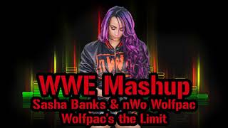 WWE Mashup Sasha Banks amp nWo Wolfpac  Wolfpacs the Limit  by marquez768 [upl. by Einra133]