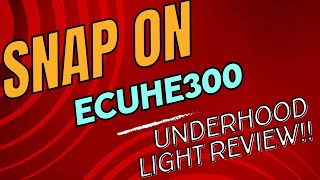 Snap On Light ECUHE300 FULL REVIEW [upl. by Ahseuqal]